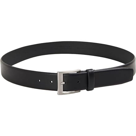 Hugo Boss Heren leren riem (Zwart)