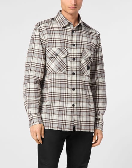 Overhemd Oversize Fit Skull&Bones
