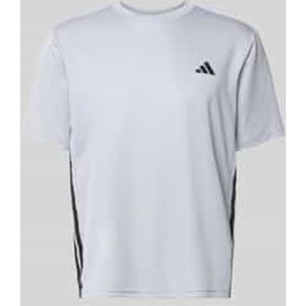 Adidas Performance Workout Essentials Base 3-Stripes T-Shirt - Heren - Grijs