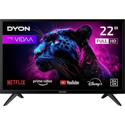 Dyon 22 VX LED-TV 55 cm 22 inch Energielabel E (A - G) Zwart