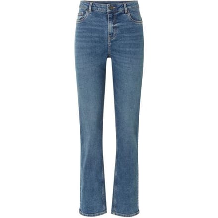 ESMARA Dames jeans - straight fit (Blauw, 34)