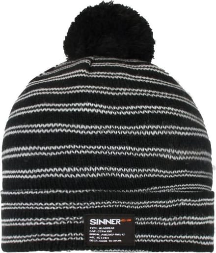 Sinner Reason Beanie Heren Muts - Zwart - One Size