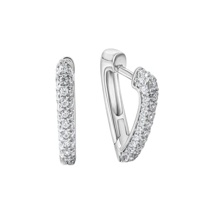 Celesta Silber Ohrschmuck 925 Silber weiße Zirkonia