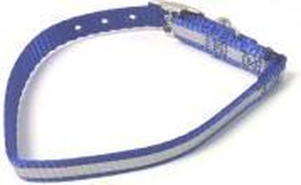 Kattenhalsbandje-reflecterende strip- blauw-Animal King