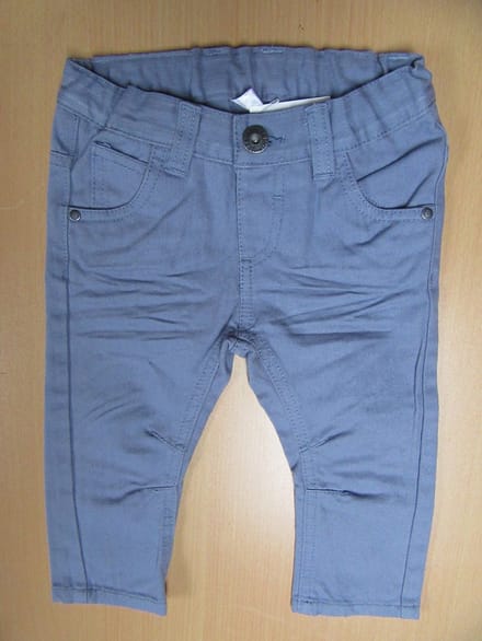 lange broek van dirkje in blauw , voor jongens ,  4 jaar  104