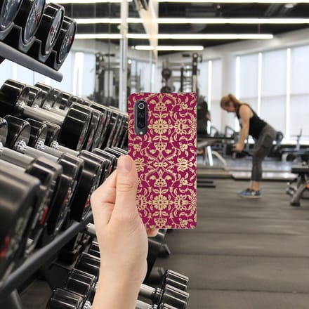 Telefoon Hoesje Xiaomi Mi 9 Barok Pink