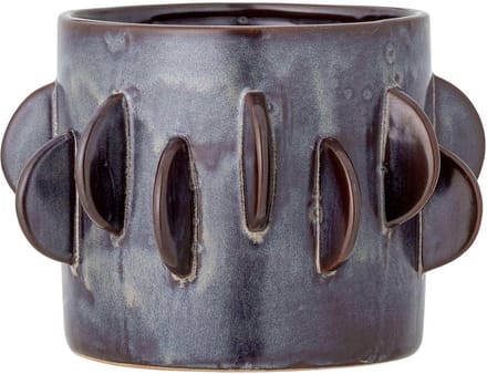 Bloomingville Bloempot aardewerk grijs Roza 18cm