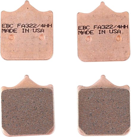 Ebc Fa-hh Series Fa322/4hh Gesinterde Remblokken Zwart