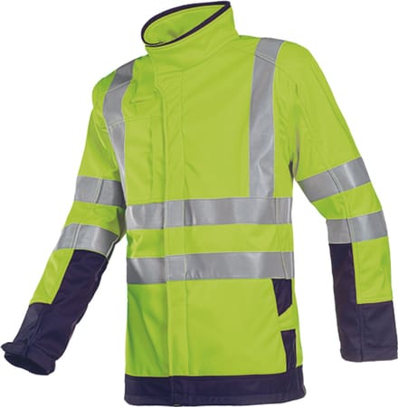 Sioen PLAYFORD softsh.ARC jas 03010586 - HV Geel/Navy - M