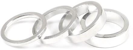 Saltbmx 1 1/8´´ Spacers Balhoofdset Zilver 3/5/8/10 mm