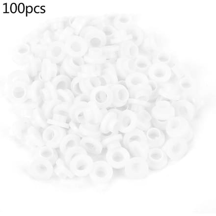 100 stuks Transistor Onderlegring Geïsoleerde Plastic Afstandshouder Bus Onderlegringen (TW6)