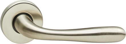 Intersteel Deurkruk Jupiter op rozet nikkel mat
