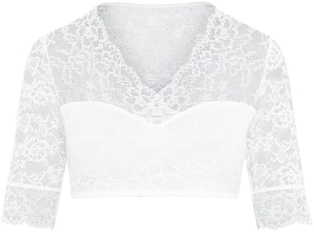 Dirndlblouse korte mouwen Wiesn-Zauber