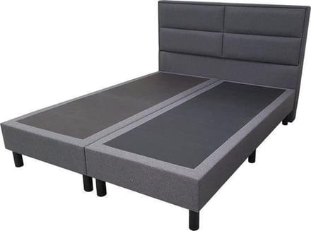 Bed4less Boxspring 140 x 200 cm - Losse Boxspring - Tweepersoons - Antraciet