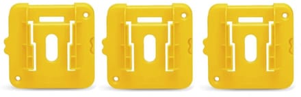 OPHANGBEUGEL VOOR DEWALT ACCU / BATTERIJ (SET VAN 3)