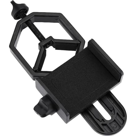 Aluminiumlegering Telescoop Geweerkijker Universele Mobiele Telefoon Adapter Telefoonhouder black