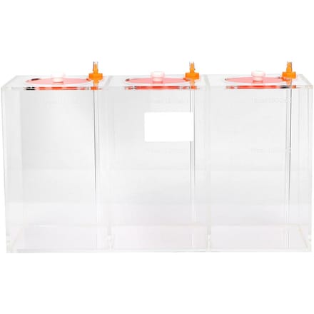 Transparante Acryl Doseringpomp Opslag Reservoir Vat Titratievat Aquarium 4,5L white