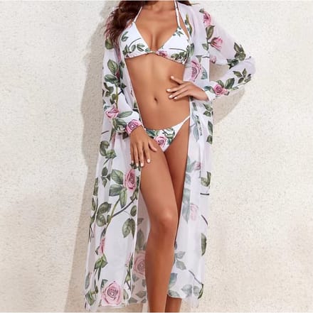 SUNMOOL Bikini Set - 3 Delige Set - Zwemkleding - Maat L