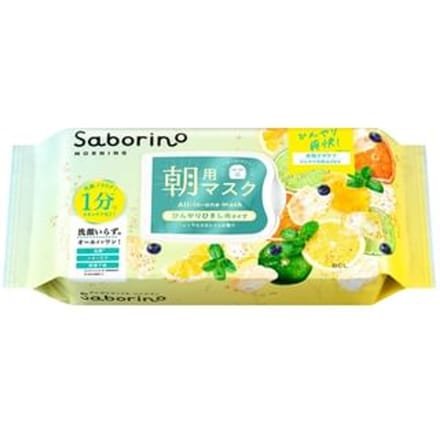 BCL - Saborino Morning Cool Mezamasheet Citrus Squash Sheet Mask Limited Edition 30 pcs
