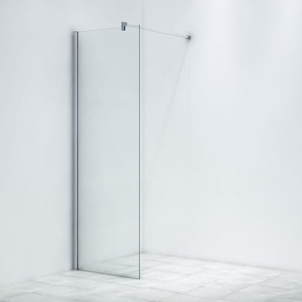 FugaFlow Eccelente Vetro Inloopdouche - 70x200cm - helder glas - chroom