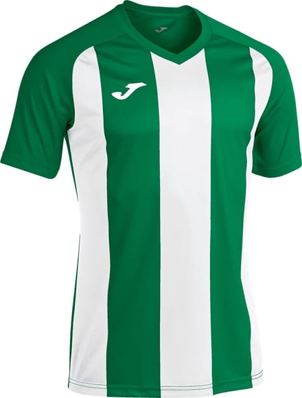 Joma Pisa II Shirt Korte Mouw Heren - Wit / Groen | Maat: M