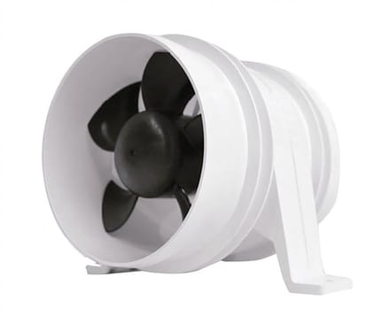 Plastimo Twinline Turbo 4000 Standaardventilator 2.5a 12v Transparant 11.5 x 12.8 x 15.4 cm