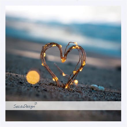 SecaDesign Luca - Fotolijst 20x20 cm fotomaat - Wit