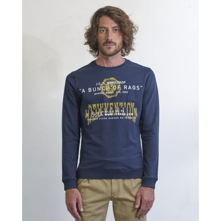 JC Rags Rodman Sweater Sky Captain Taille: M | Pulls Outlet | Homme