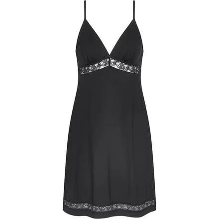 Triumph Comfort Allure NDK Dames Nachthemd - ZWART