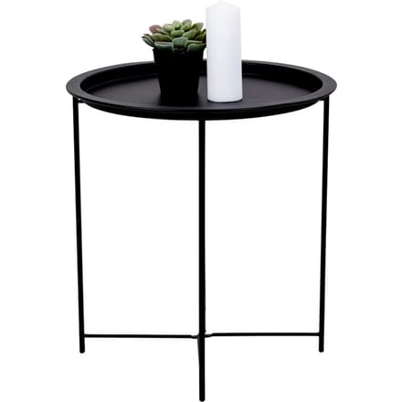 House Collection Bijzettafel Ø 47 cm Bernt Zwart