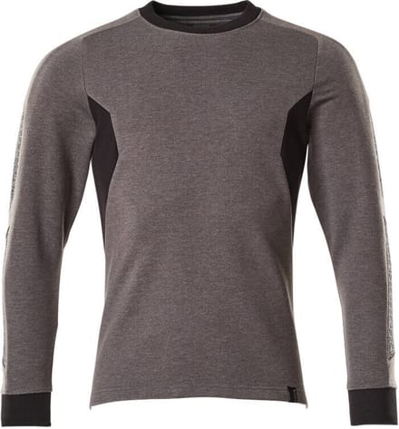 Mascot Accelerate Sweatshirt 18384-962 - donkerantraciet/zwart - L