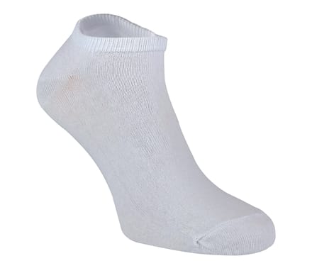 Sock Snob - 12 paar katoenen kindersokken voor kinderen - Wit