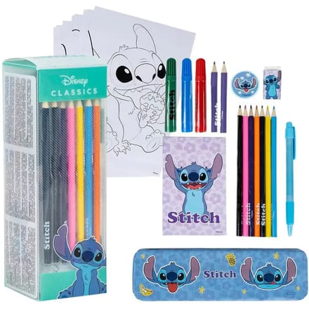Kinderen schrijfgerei set Cerda Disney Stitch