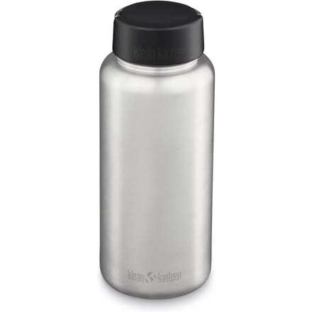 Klean Kanteen Classic Wide Single Wall 1182ml - Loop Cap Brushed Stainless