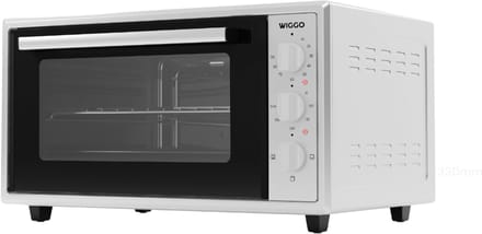 Wiggo WMO-E456(W) - Vrijstaande Mini Oven - Electrisch - 60 CM - 45 liter - 2000 W - 5 Jaar Garantie - Wit