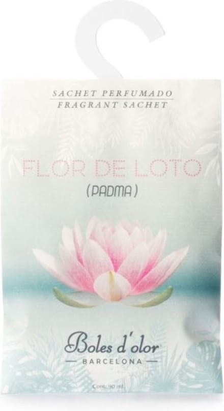 Boles d' Olor Geurzakje Flor de Loto 4 stuks