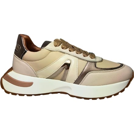Damesschoenen Alexander Smith Sneakers Hyde Woman, Cream