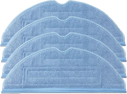 Herbruikbare Microvezel Dweildoeken - 4 Stuks voor Dweilpads, Compatibel met Dweilen, Wasbaar en Effectief