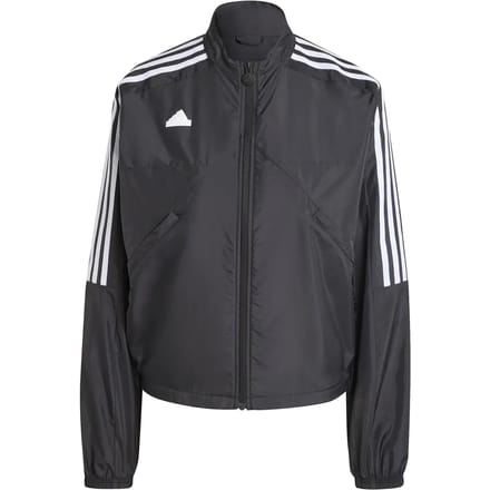 Adidas Tiro Cut 3 Stripes Summer Woven Trainingsjack Zwart M Vrouw