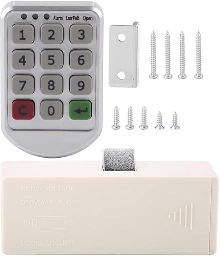 Digitale Kastslot - Elektronisch Code Slot voor Kasten - Lockers en Laden voor Kantoor