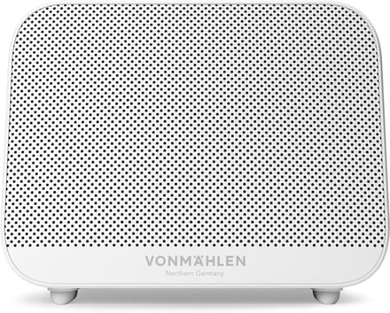 Draagbare Bluetooth Speaker - Mini Geluidsbox - Muziek Luisteren Buiten - Volledig Waterdicht IP67 - 7.1cm Compact Formaat - Wit