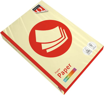 Kopieerpapier quantore colour a4 80gr kanariegeel
