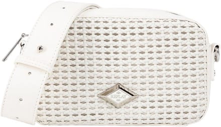 REPLAY schoudertas Crossbody Bag Cream White crème