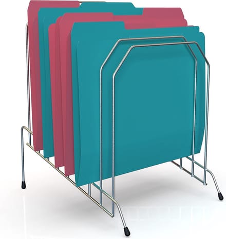 Bureausorteerder Metaal - Documentenhouder - Kantoor Organisatie - 8 Vakken - Chroom