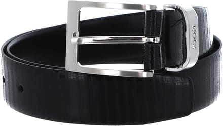 JOOP! Leren Riem Coll. Belt 3,5 CM W80 Black Zwart
