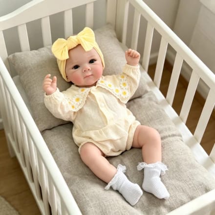 Babypop Meisje - Reborn Pop - Spelen en Verzorgen - Anatomisch Correct - 48 cm - N.v.t.