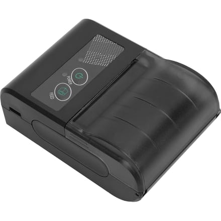 58mm Thermische Bonprinter 203dpi Snelle Stabiele Overdracht USB Bluetooth Draagbare Rekening Ticket black