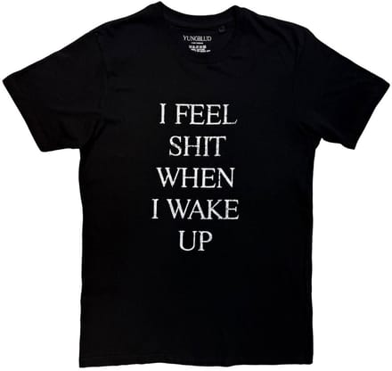 Yungblud - I Feel Like Shit Heren Tshirt - S - Zwart