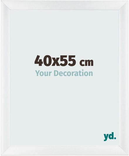 Your Decoration - Fotolijst 40x55 cm - MDF - Wit Hoogglans - Pisa