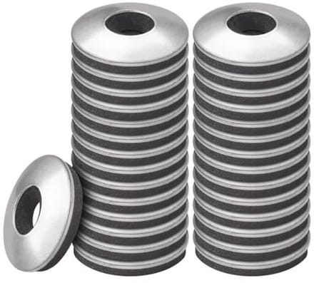 EPDM Afdichtringen met Neopreen Coating - Roestvrij Staal, M4,2 x 12 mm, 50 Stuks